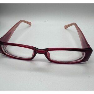 Modern Popular Womens Eyeglasses‎ Frame for Prescription Lenses Burgundy Pink